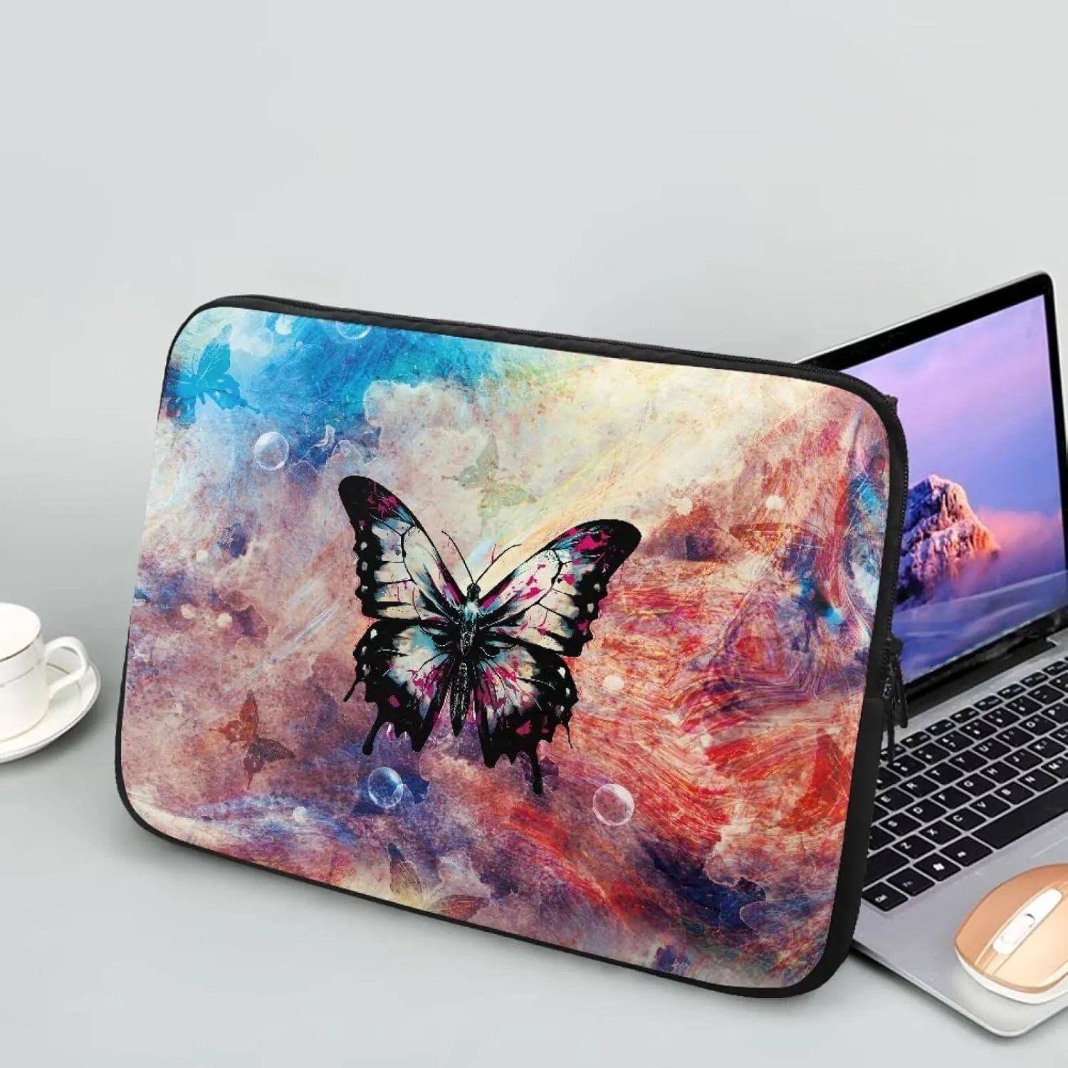 10-17 Inch Large Office Business Accessories Waterproof Laptop Bag Computer Tote Bag for Women Men
