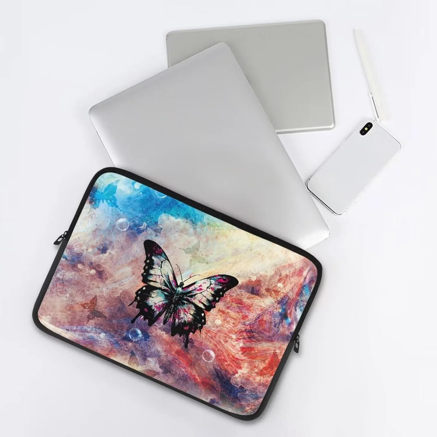 10-17 Inch Large Office Business Accessories Waterproof Laptop Bag Computer Tote Bag for Women Men