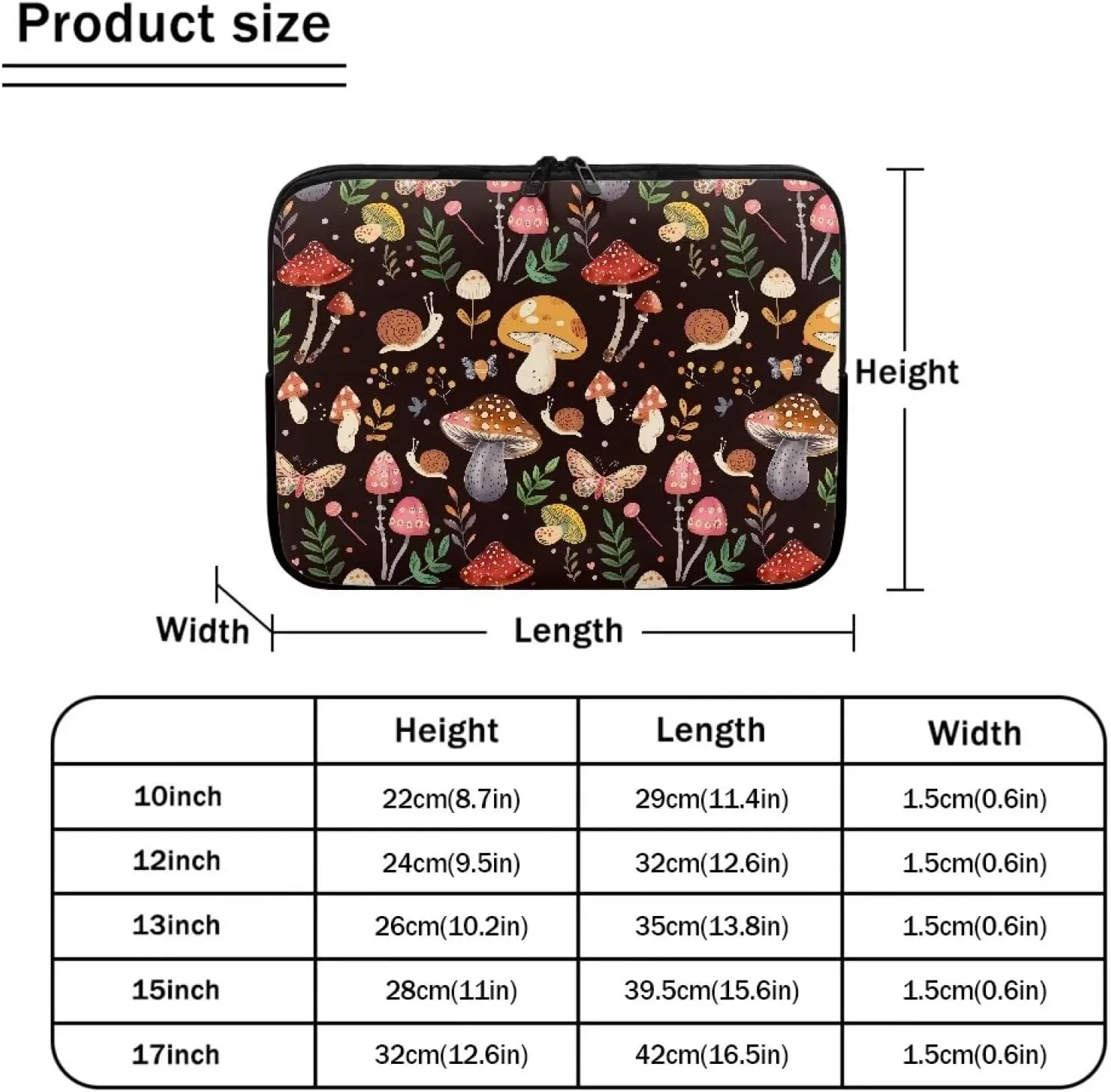 10-17 Inch Large Office Business Accessories Waterproof Laptop Bag Computer Tote Bag for Women Men
