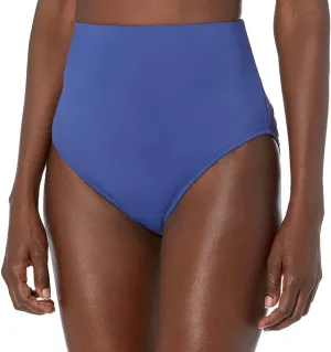 24th & Ocean Women's High Waist Hipster Bikini Swimsuit Bottom