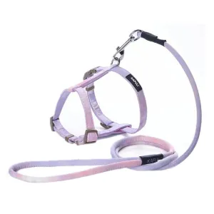 Adjustable I Shape Pet Harness & Leash Size M