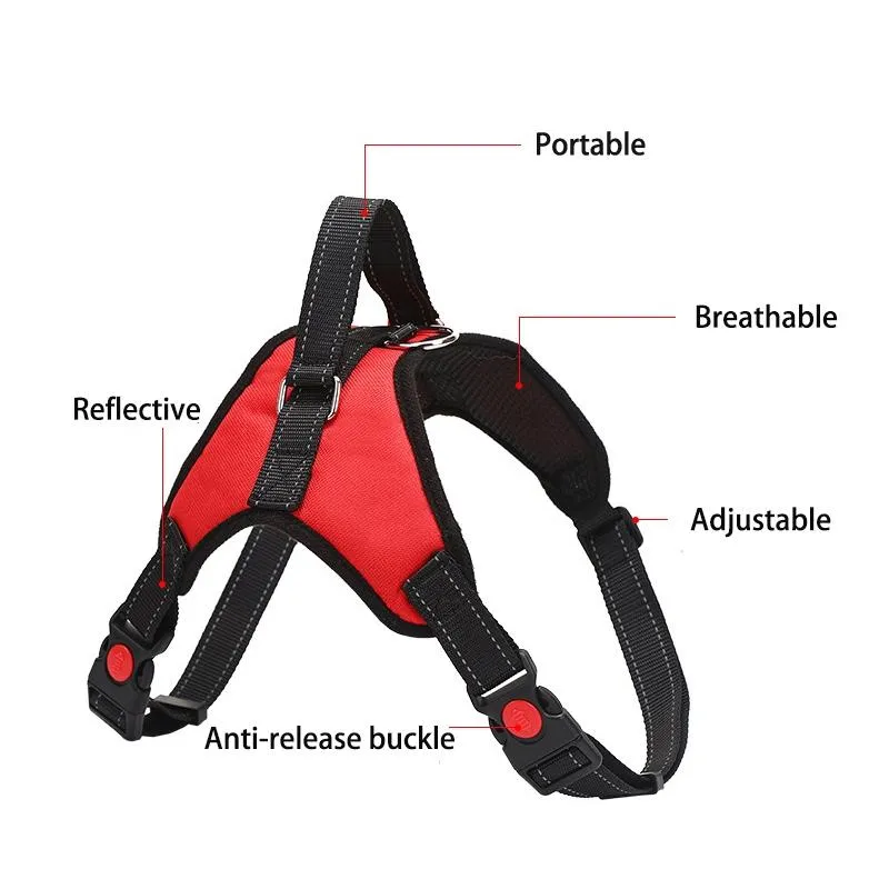 Adjustable K9 Dog Chest Strap - Size Xs