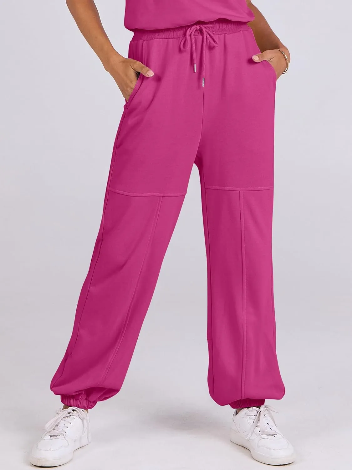 ANRABESS Jumpsuits for Women Casual Summer Sleeveless 2025 Romper One Piece Outfit Active Workout Lounge Jumpsuits Pockets