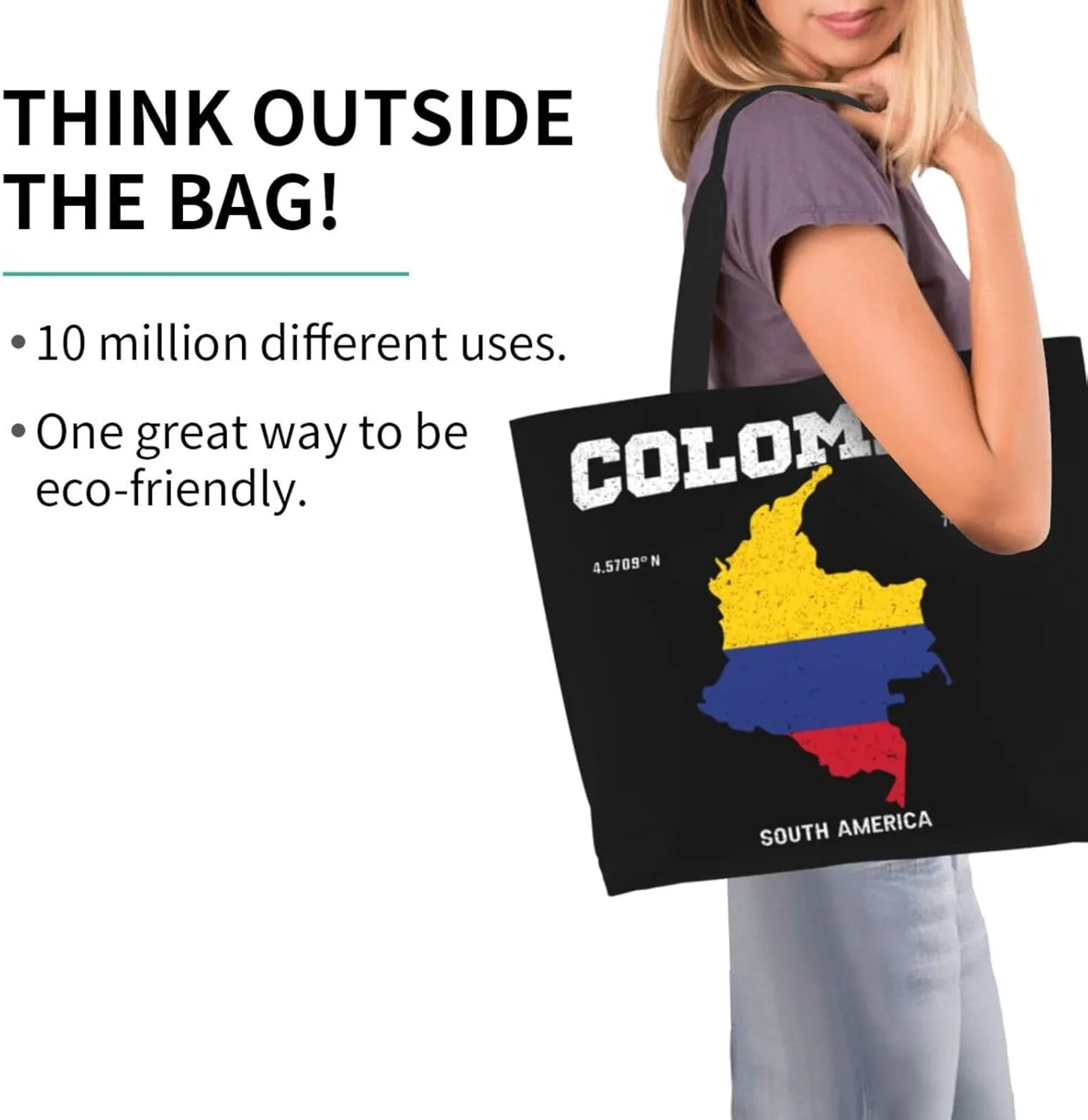 Argentina Flag Women's Tote Bag Large Capacity Single Shoulder Bags Handbag for Shopping Work
