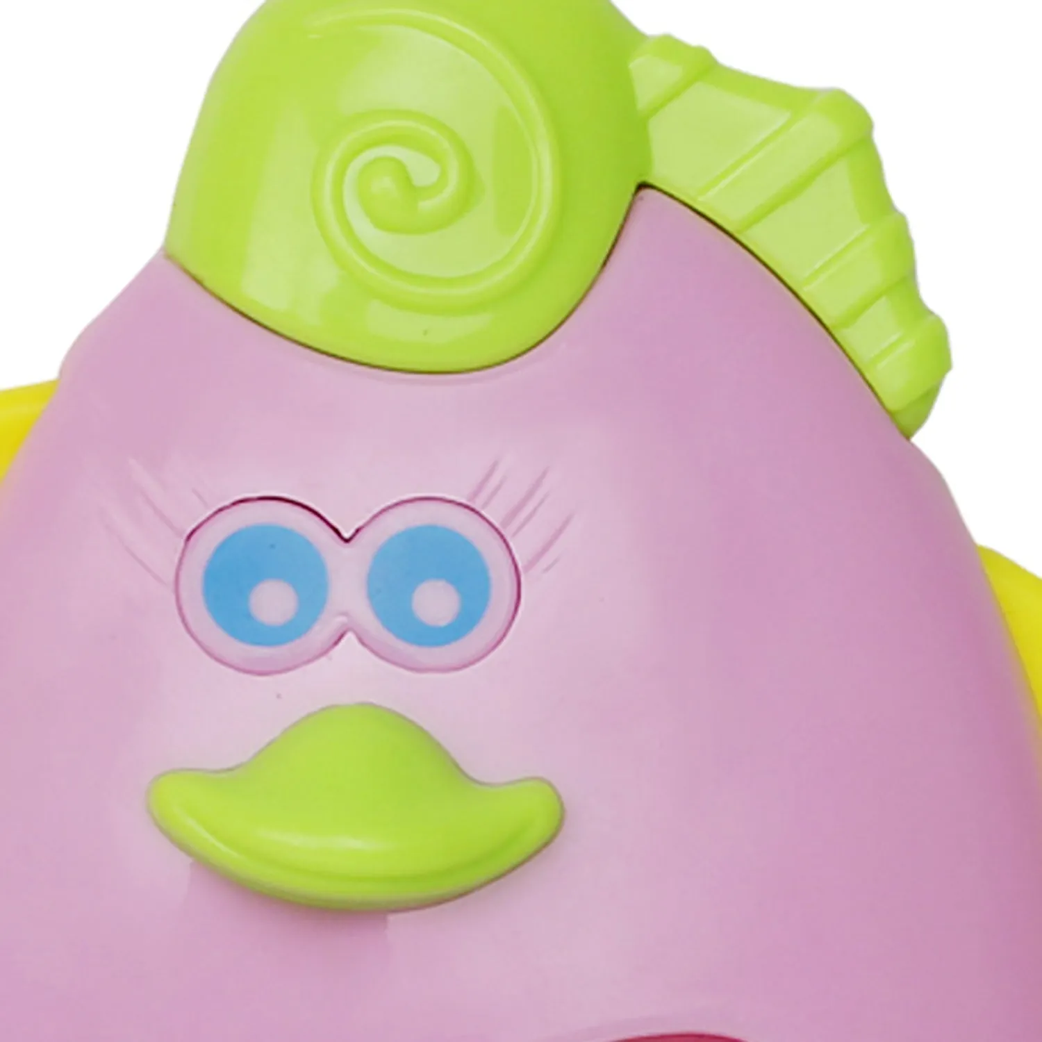 Baby Moo Animal Purple Rattle Toy