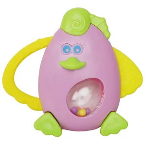 Baby Moo Animal Purple Rattle Toy