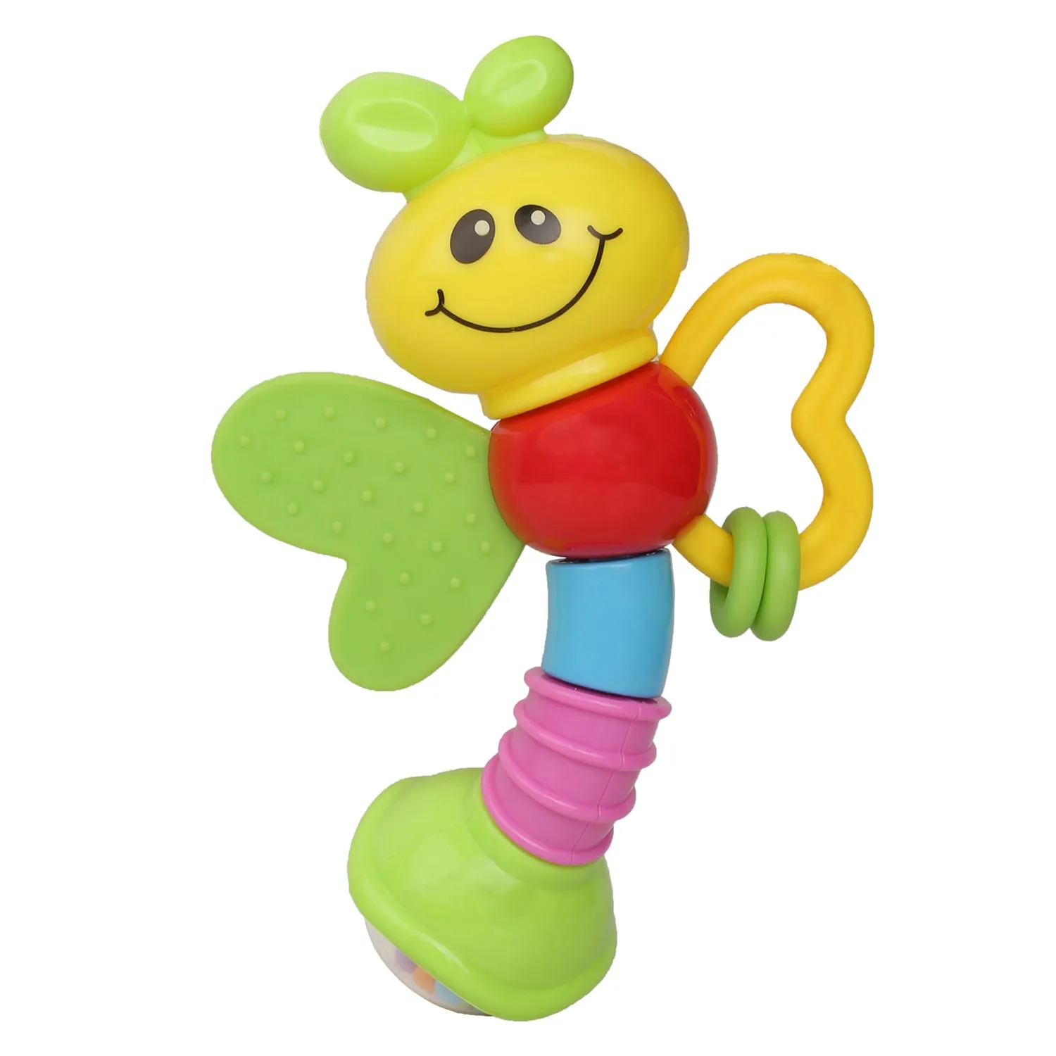 Baby Moo Butterfly Multicolour Rattle Toy