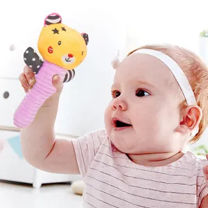 Baby Moo Diva Purple Rattle