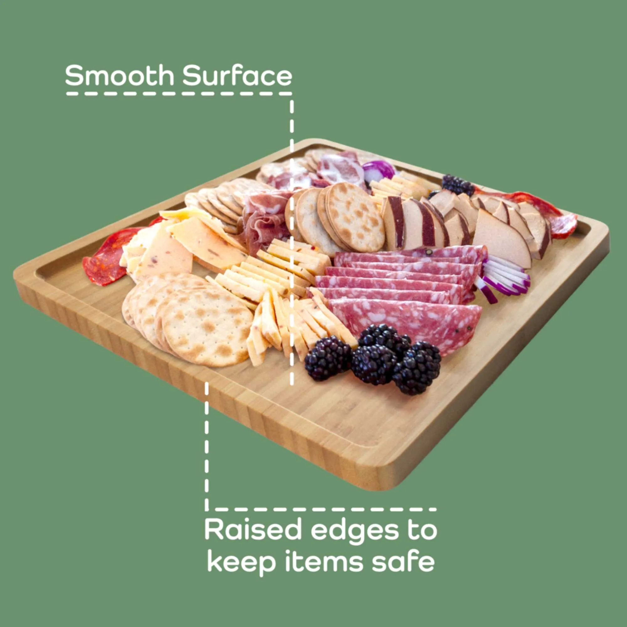 Bamboo Serving Tray - Large