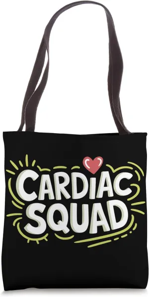 Cardiac Squad, Cardiologist Doctor and Cardiologist Crew Tote Bag