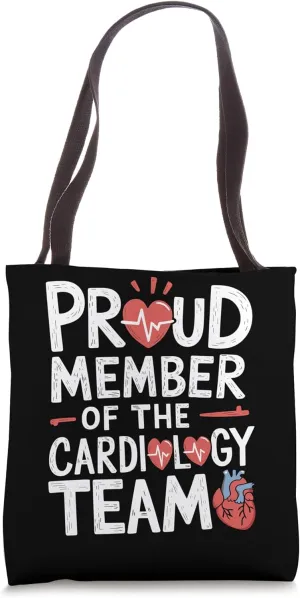 Cardiology Heart Doctor and Heart Surgeon for Cardiologist Tote Bag