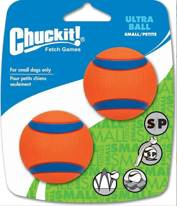 Chuckit! Ultra Ball Dog Toy (Medium 2-pack)