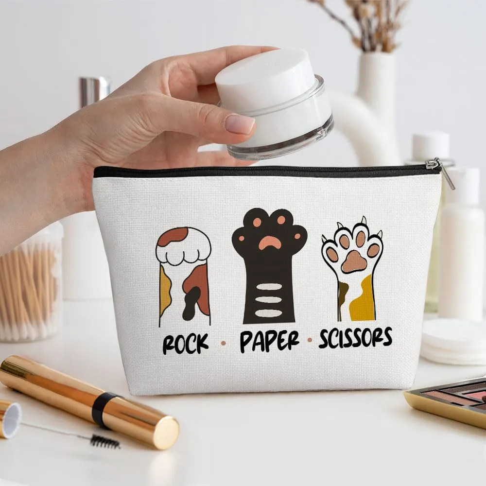 Cute Cat Mom Gifts, Makeup Bag, Funny Cosmetic Bag Cat Gifts for Women, Cats Lover Gift for Animal Lovers Birthday Nurse Mothers Day Friendship Travel Toiletry Bags