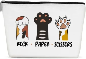 Cute Cat Mom Gifts, Makeup Bag, Funny Cosmetic Bag Cat Gifts for Women, Cats Lover Gift for Animal Lovers Birthday Nurse Mothers Day Friendship Travel Toiletry Bags