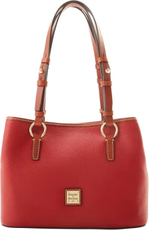 Dooney & Bourke Handbags and Accessories, Pebble Grain Leather Briana Small Shoulder Bag with Wristlet Pouch