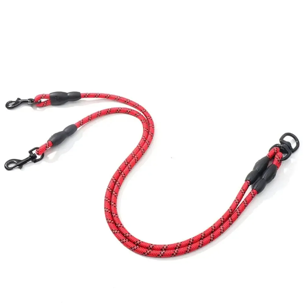 Durable Double Coupler Reflective Strong 360 no Tangle Leash for Small, Medium, and Large Dogs