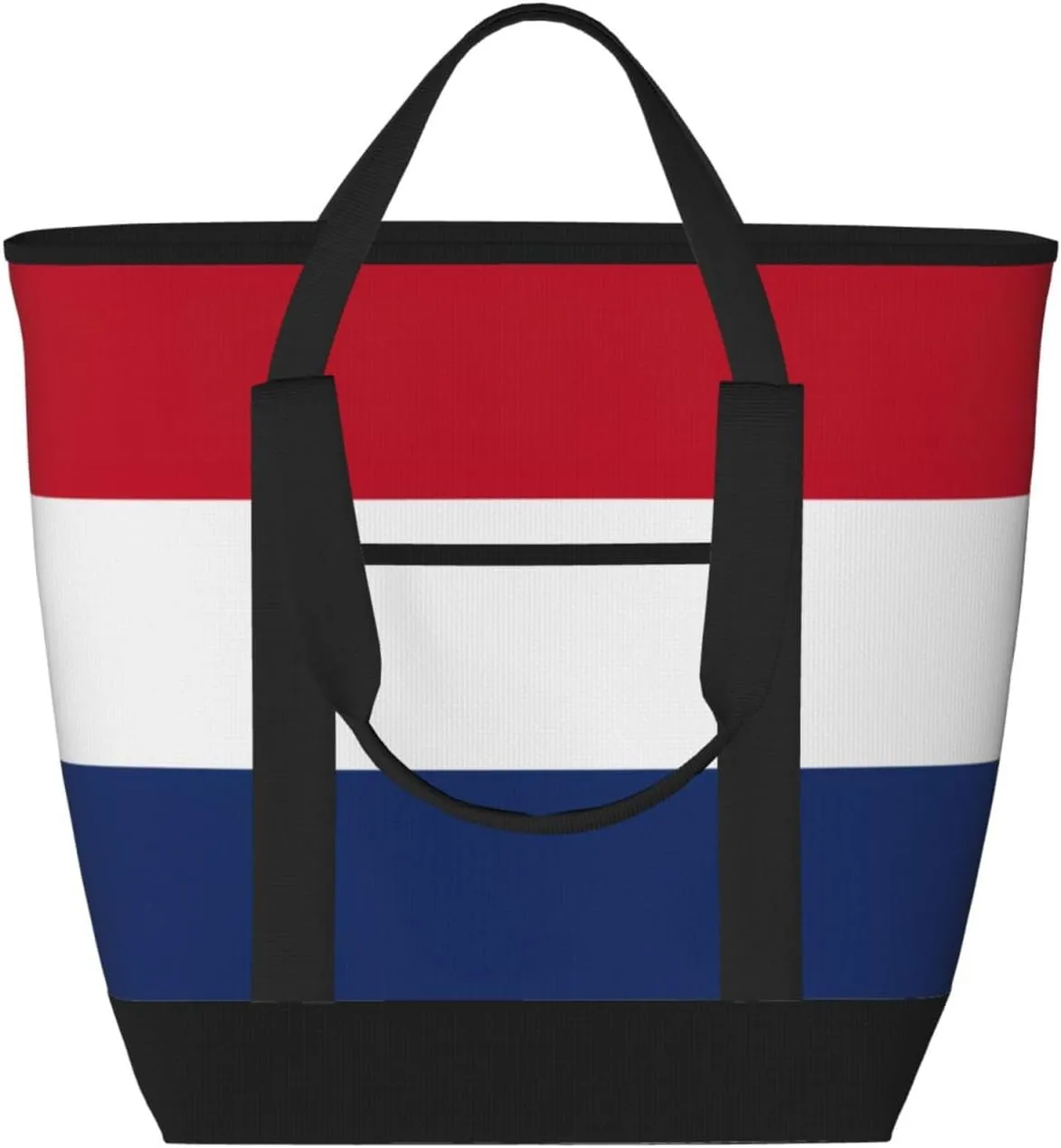 Dutch flag Women's tote bags and reusable women's beach bags are suitable for travel insulation and cooling bags.