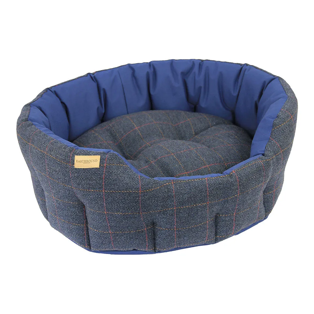 Earthbound Dog Beds Waterproof Tweed S