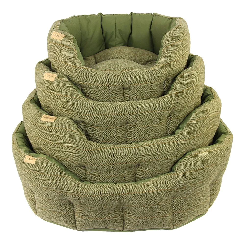 Earthbound Dog Beds Waterproof Tweed S