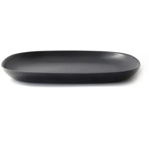 Ekobo Biobu Gusto Dinner Plate - Black 11x11 In.