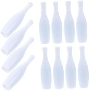 FAVOMOTO 30pcs Bowling Pin Parts Tabletop Bowling Accessories for Boys and Girls Adults Indoor Fun