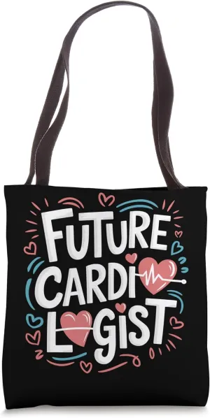 Future Cardiologist, Cardiology Student and Heart Doctor Tote Bag
