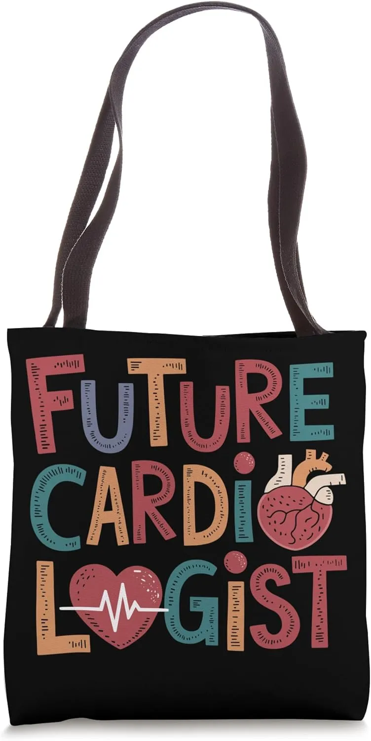 Future Cardiologist, Cardiology Student and Heart Doctor Tote Bag