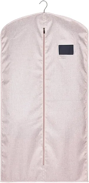 Garment Bags for Hanging Clothes, Simple Houseware Garment Rack Cover for Suits, Dresses, Cotton and Linen Style Oxford Spinning(Yellow,58x110cm/23x43in)