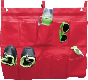 Gilbins End Of Bed Shoe Bag Great for storage, shoes, accessories & stuff! (Red)