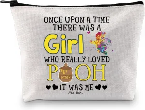 GJTIM Movie Inspired Bear Travel Bag Bear Accessories Bear Zipper Pouch for Bear Lovers (Loved P)