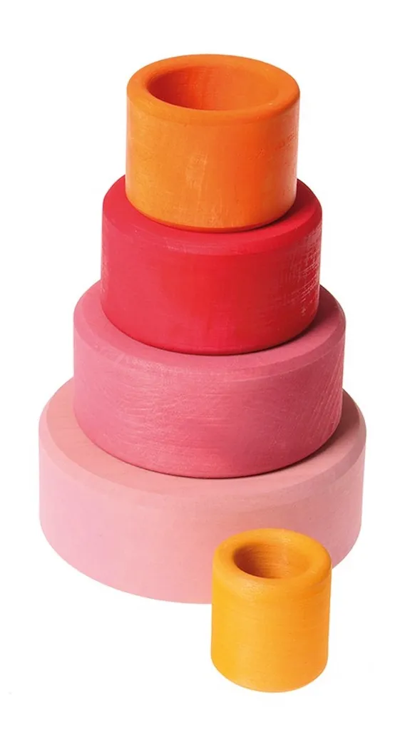 Grimms Stacking Bowls - Lollipop 5 pcs