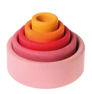 Grimms Stacking Bowls - Lollipop 5 pcs