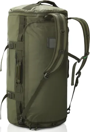 Haimont 90L Large Duffle Backpack Bag for Men Travel, Heavy Duty Duffel Bags with Shoes Compartment for Traveling, Long Trip, Camping, Water-resistant, Army Green