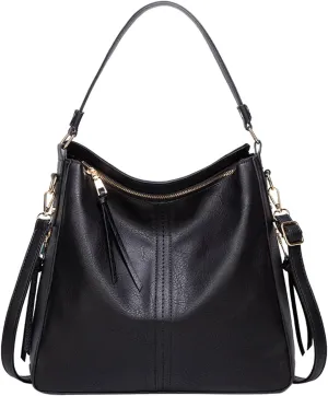 Handbags For Women Hobo Handbags Large Designer Ladies Bag Bucket Purse Faux Leather For Shopping Travel