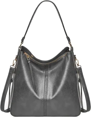 Handbags For Women Hobo Handbags Large Designer Ladies Bag Bucket Purse Faux Leather For Shopping Travel