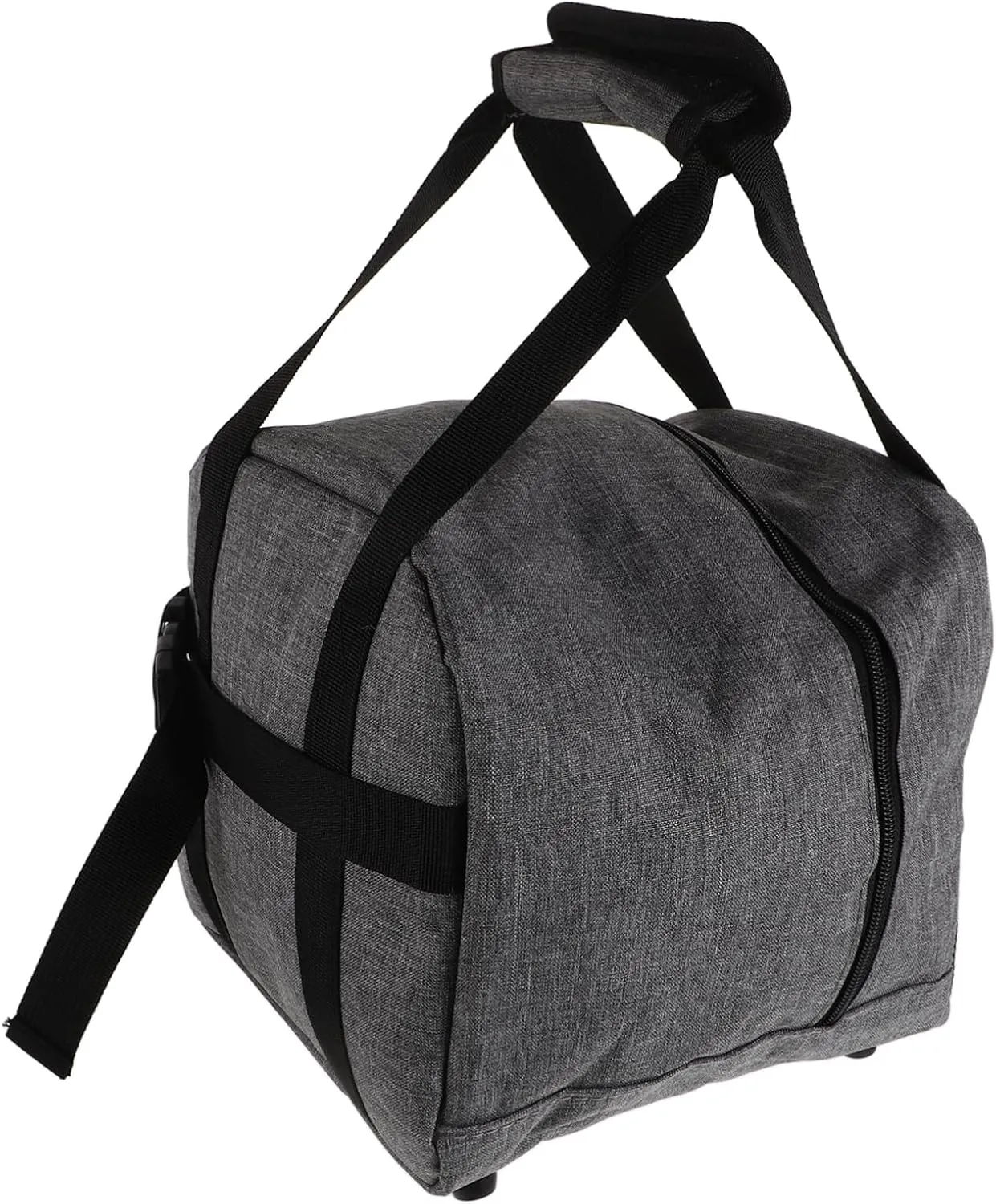 Happyyami Bowling Ball Tote Bag with Drawstring Padded Protection Large Mesh Perfect for Single Ball Carrying