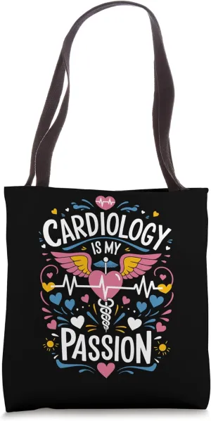 Heart Specialist Cardiology and Cardiologist Heart Doctor Tote Bag