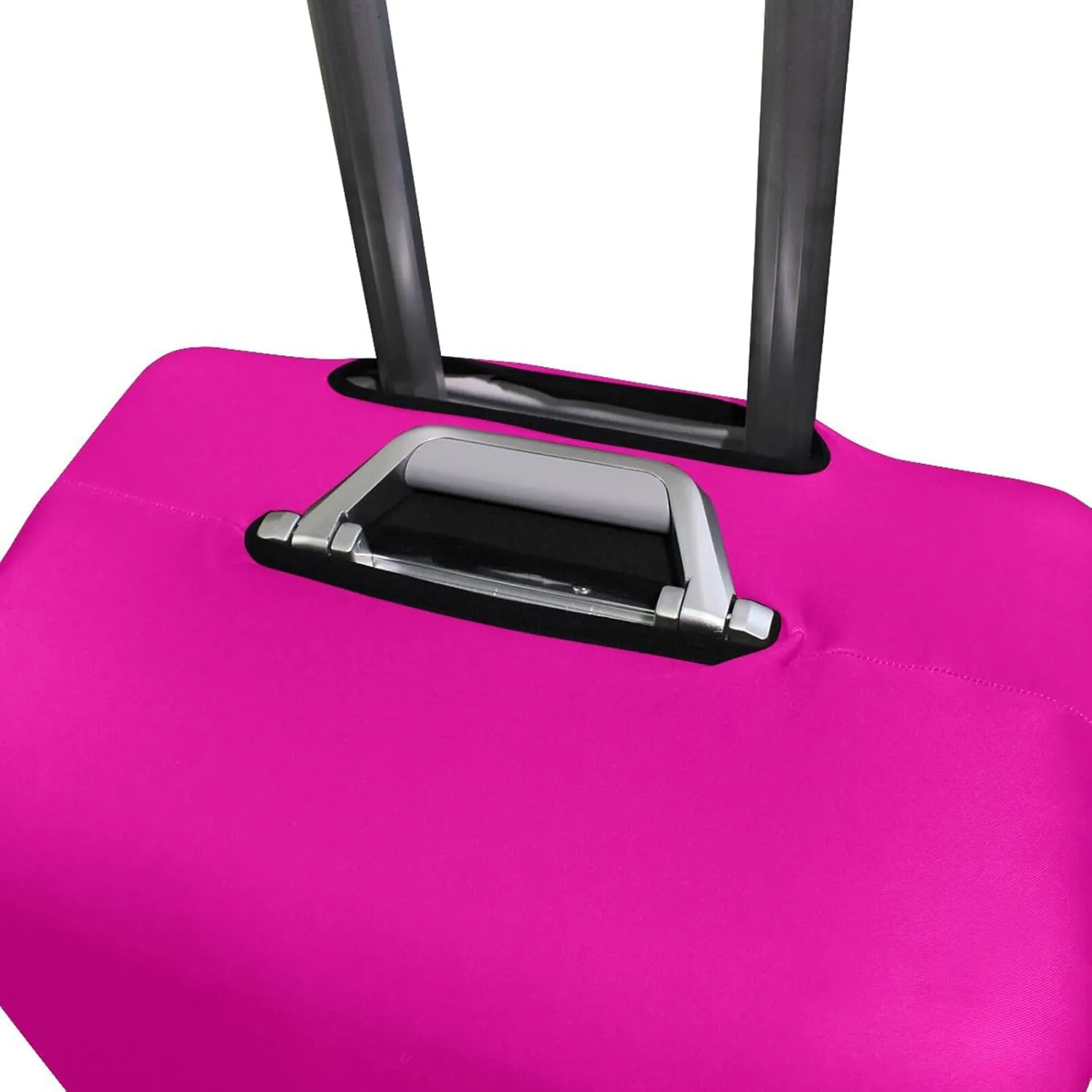 Joisal Fuchsia Suitcase Protector Cover Tsa Approved Fit 18-32 Inch Luggage, Luggage Accessories for Travel