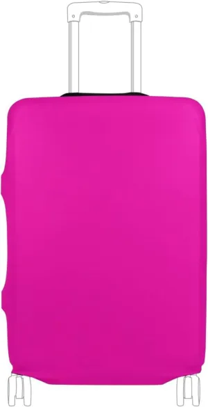 Joisal Fuchsia Suitcase Protector Cover Tsa Approved Fit 18-32 Inch Luggage, Luggage Accessories for Travel