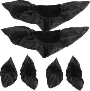 Milisten -one Skating Accessory Kit Pairs of Ice Skate Blade Covers Wheel Dust Covers and Boot Protectors for Skaters
