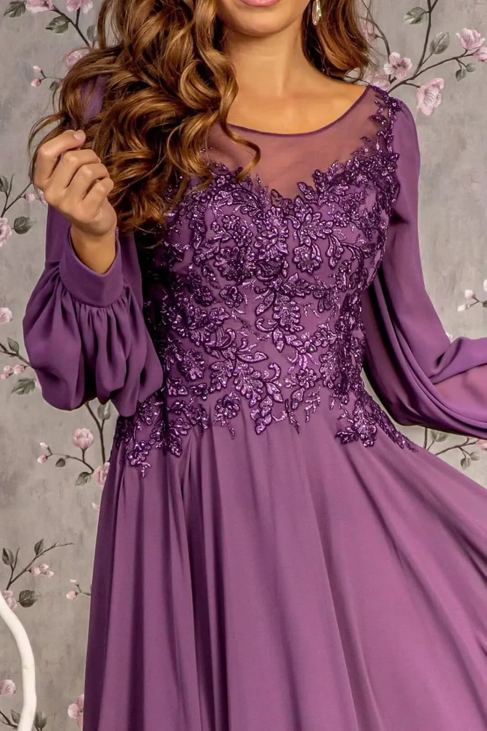 Mother of The Bride Dresses for Wedding Guest Dress Long Sleeves 2024 Fall Formal Evening Gowns for Women