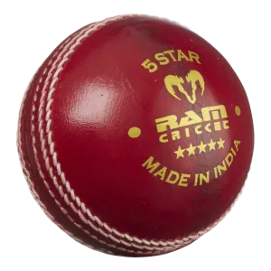 Ram Cricket 5 Star Match Ball - Box of 6
