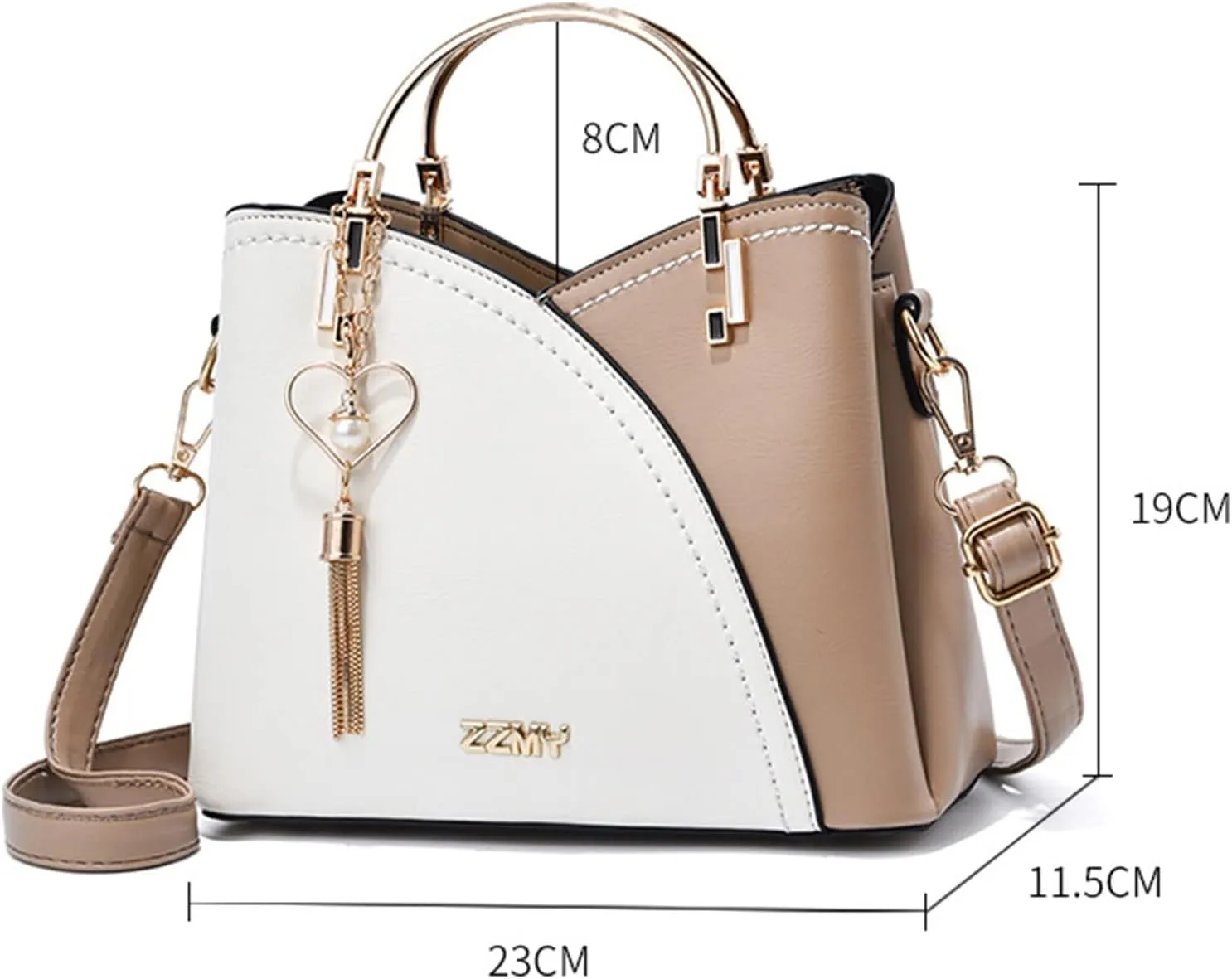 Spring And Summer Trendy Bags Ladies Handbags Shoulder Messenger Bags Large Capacity Handbag Fashion (B, One Size)
