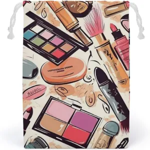 Storage Bags Makeup Bag Toy Bag Reusable Bags Toiletry Makeup Theme Pattern Printed Organizer Multi Purpose Foldable Ditty Bag Travel Pouch