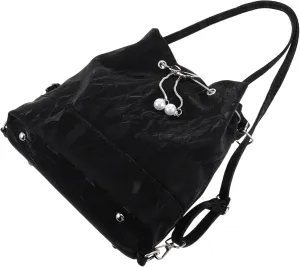 Stylish Women's Bucket Bag Convertible Crossbody Purse Backpack Compact Spacious Design