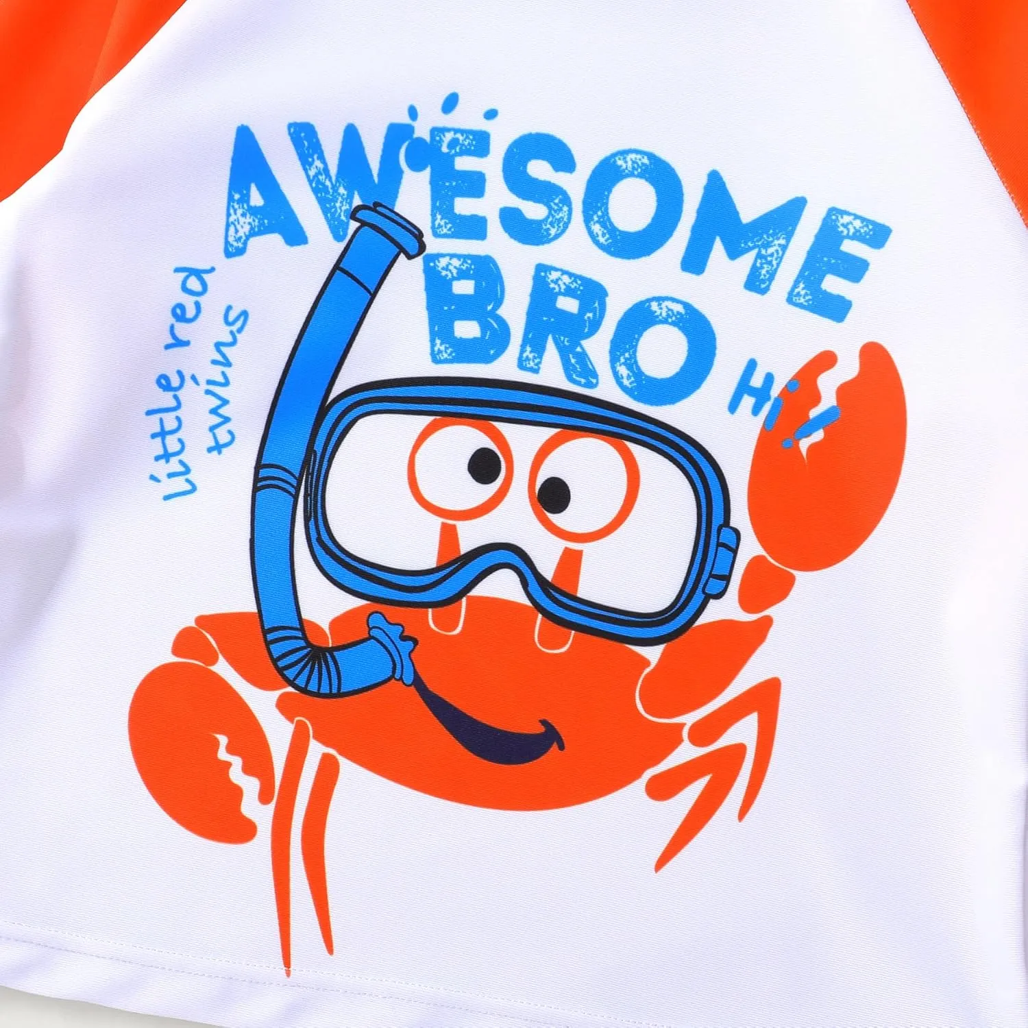 Toddler Baby Boy Swimwear Long Sleeve Rashguard Swimsuit with Sun Hat Cartoon Animal Bathing Suit