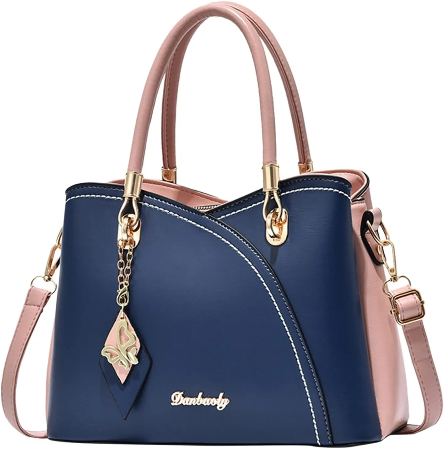 Tote Bag For Women Color Block Women Hobo Handbags Large Capacity Plaid Middle Shoulder Messenger Bag For Daily Work V