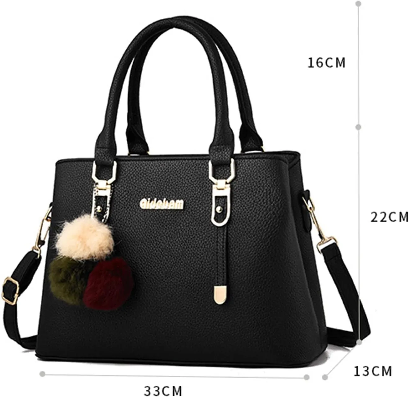 Tote Bag For Women Elegant Casual Leather Messenger Bags Handbags Large Capacity Handbag For Mom Daily Work Birthday H