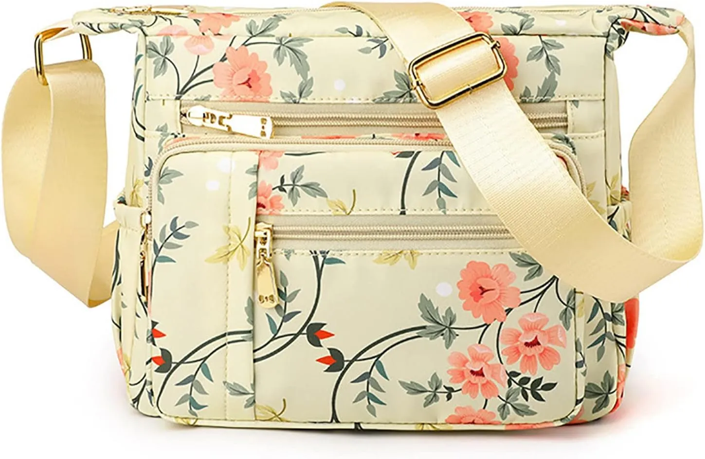 Tote Bag For Women Floral Shoulder Handbag Roomy Multiple Pockets Bag For Ladies Crossbody Purse Fashion Cross Body Bags F