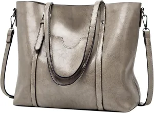 Tote Bag For Women Retro Hobo Handbags Woman Large Designer Ladies Bag Pocket Purse Leather For Daily Shopping Travel H